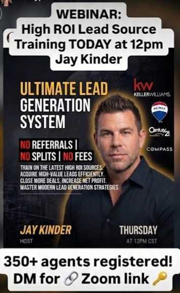 Jay Kinder Thursday Live Call